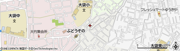 埼玉県越谷市南荻島4368周辺の地図