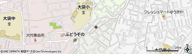 埼玉県越谷市南荻島4379周辺の地図