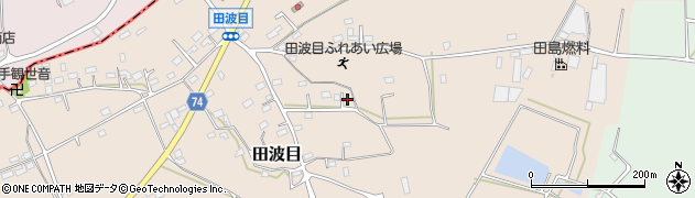埼玉県日高市田波目415周辺の地図