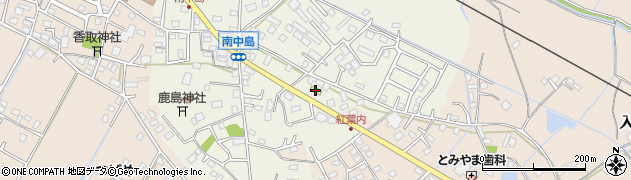 セブンイレブン竜ケ崎南中島店周辺の地図
