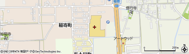 コメリパワー武生店周辺の地図