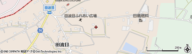 埼玉県日高市田波目376周辺の地図