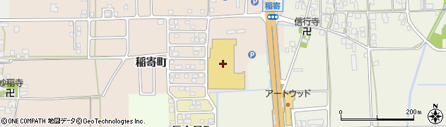 コメリパワー　武生店資材館周辺の地図