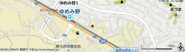 茨城県取手市野々井660周辺の地図