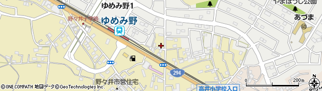 茨城県取手市野々井660-17周辺の地図