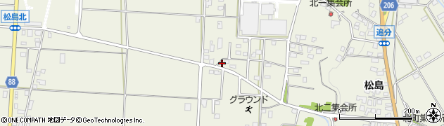 長野県上伊那郡箕輪町松島10360周辺の地図