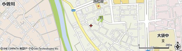 埼玉県越谷市大道84周辺の地図