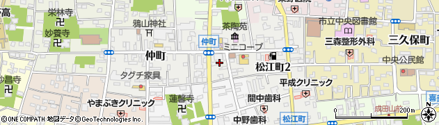 渡辺ふとん店周辺の地図