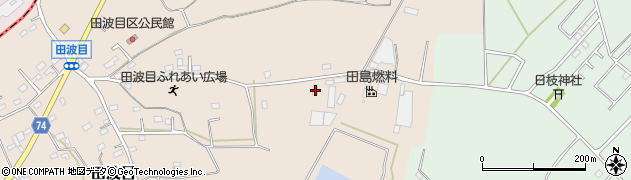埼玉県日高市田波目384周辺の地図