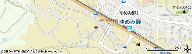 茨城県取手市野々井1007-1周辺の地図