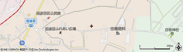 埼玉県日高市田波目334周辺の地図