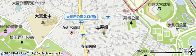 埼玉県さいたま市大宮区寿能町周辺の地図
