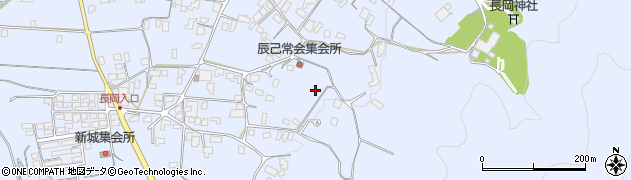 長野県箕輪町（上伊那郡）長岡周辺の地図