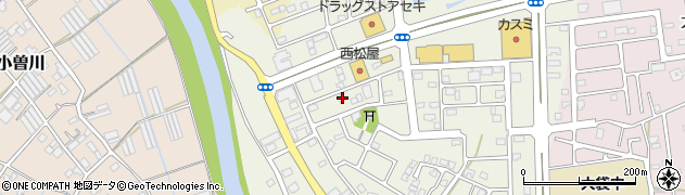 埼玉県越谷市大道101周辺の地図