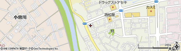 埼玉県越谷市大道54周辺の地図