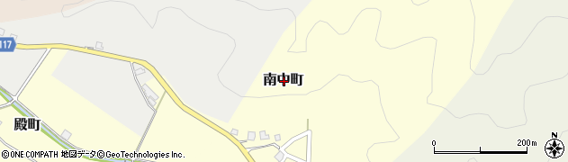 福井県越前市南中町周辺の地図