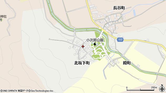 〒915-0219 福井県越前市殿町の地図