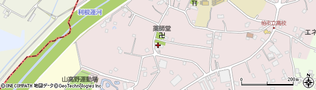 千葉県柏市船戸山高野303周辺の地図
