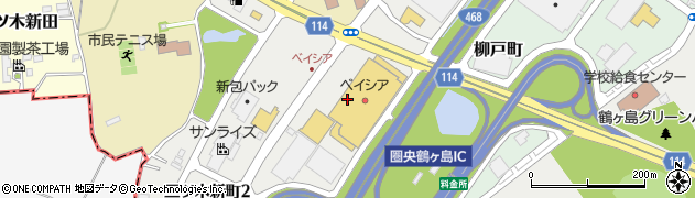 レッツ鶴ヶ島店周辺の地図