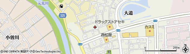 埼玉県越谷市大道644周辺の地図