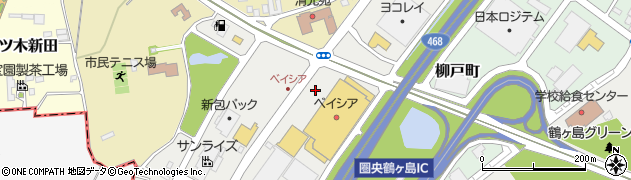 埼玉県鶴ヶ島市三ツ木新町周辺の地図