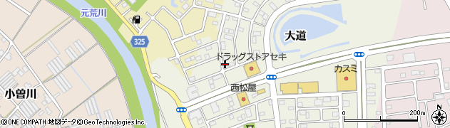 埼玉県越谷市大道645周辺の地図
