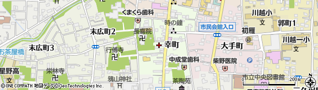 株式会社寺子屋きっちん遊膳川越店周辺の地図