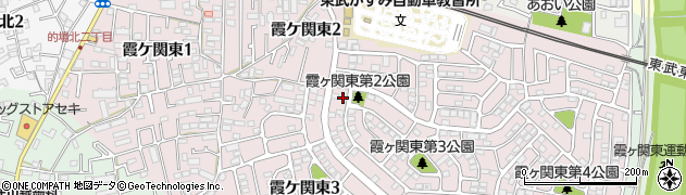 埼玉県川越市霞ケ関東周辺の地図