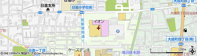 イオン大宮店周辺の地図