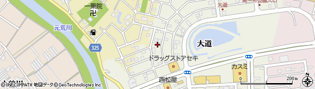 埼玉県越谷市大道677周辺の地図