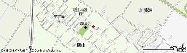 千葉県香取市磯山周辺の地図