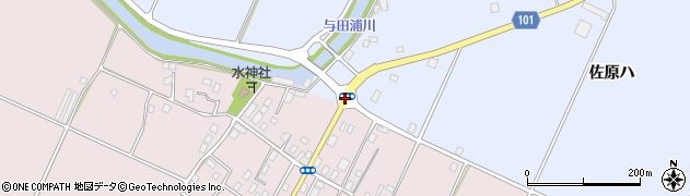 与田浦水生植物園周辺の地図