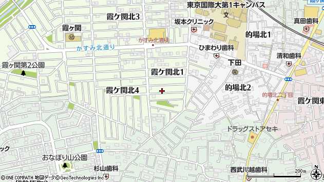 〒350-1109 埼玉県川越市霞ケ関北の地図