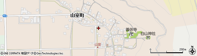福井県越前市山室町周辺の地図