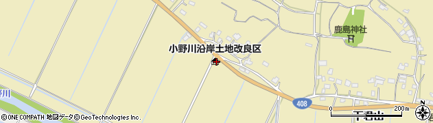 茨城県稲敷市下君山956周辺の地図