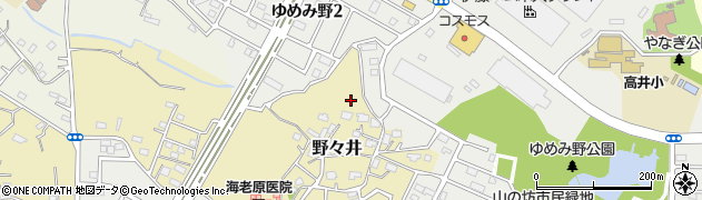 茨城県取手市野々井578周辺の地図