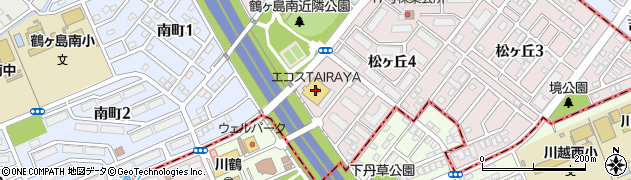 エコスＴＡＩＲＡＹＡ川鶴店周辺の地図