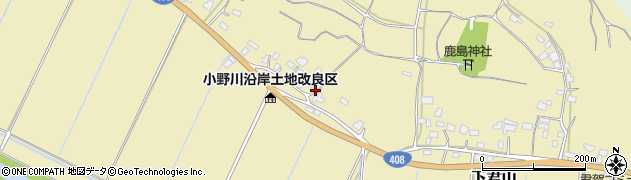 茨城県稲敷市下君山1855周辺の地図