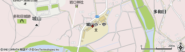 坂戸市立城山小学校周辺の地図