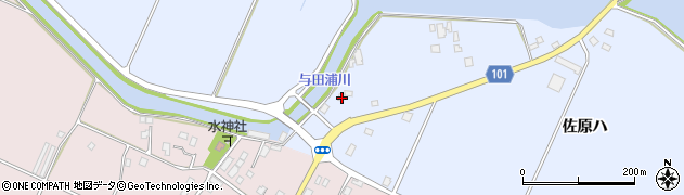 千葉県香取市佐原ハ2215周辺の地図