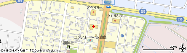 オートバックス・鹿島店周辺の地図