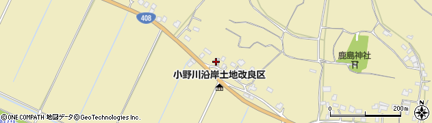 茨城県稲敷市下君山1873周辺の地図