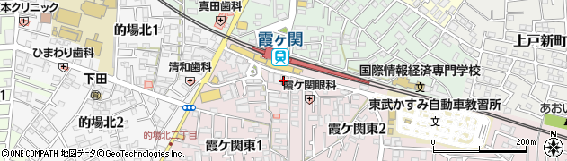 ファミリーマート川越霞ヶ関店周辺の地図