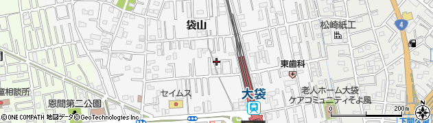 堀川産業株式会社　エネクル大袋周辺の地図