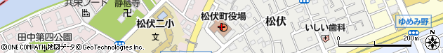 埼玉県北葛飾郡松伏町周辺の地図