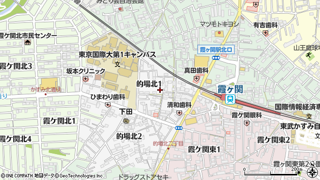 〒350-1102 埼玉県川越市的場北の地図