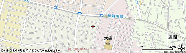 埼玉県越谷市大道1101周辺の地図
