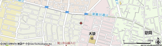 埼玉県越谷市大道858周辺の地図