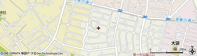 埼玉県越谷市大道758周辺の地図