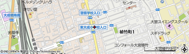 ドミノ・ピザ　大宮東大成店周辺の地図